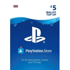 PlayStation Network Gift Card 5GPB PSN england